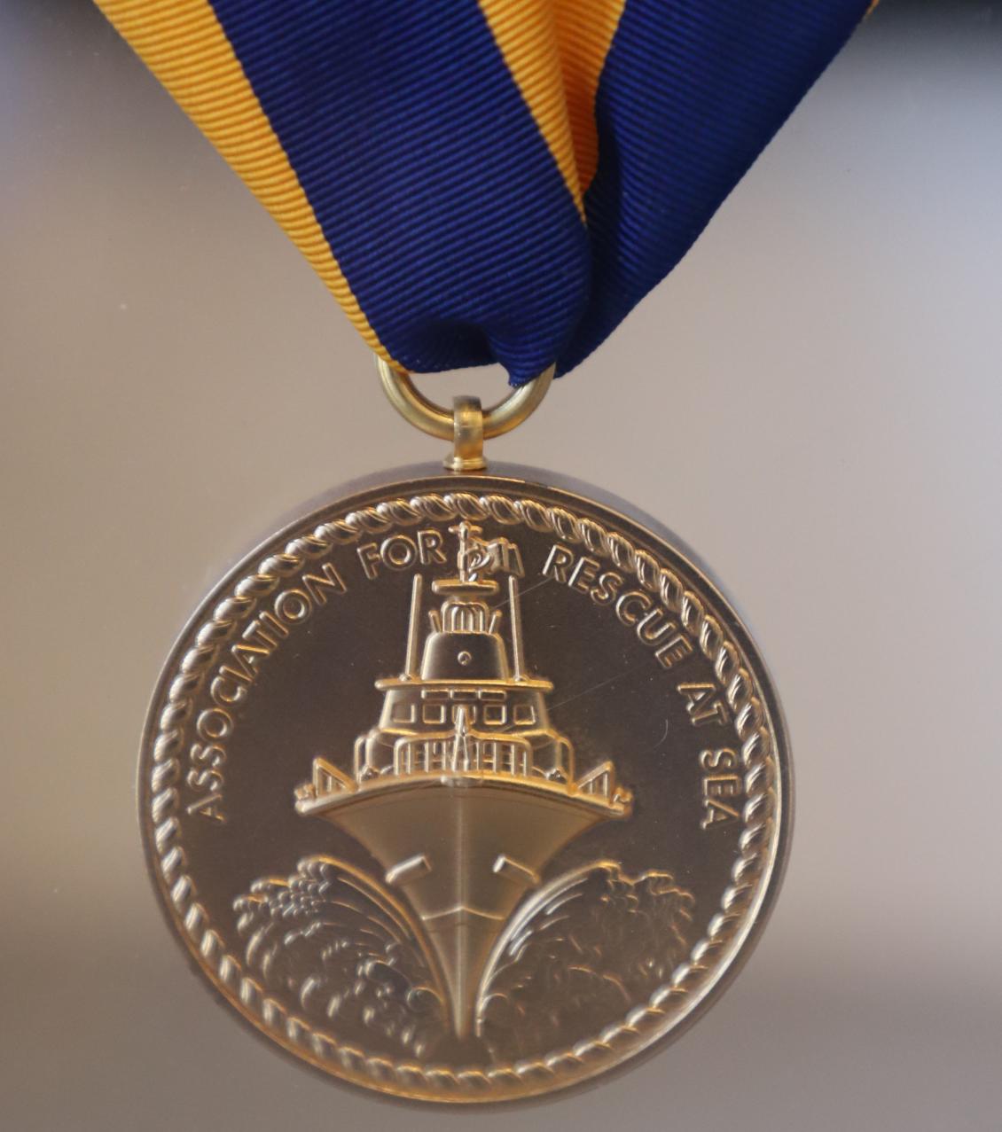 Coast Guard Heritage Museum - Association For Rescue At Sea Medal