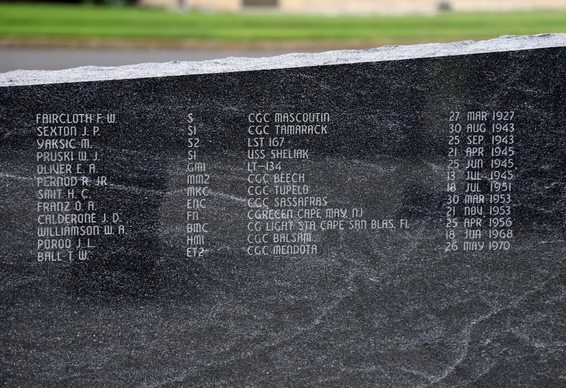 Cape May CG Training Center - Coast Guard Enlisted Memorial