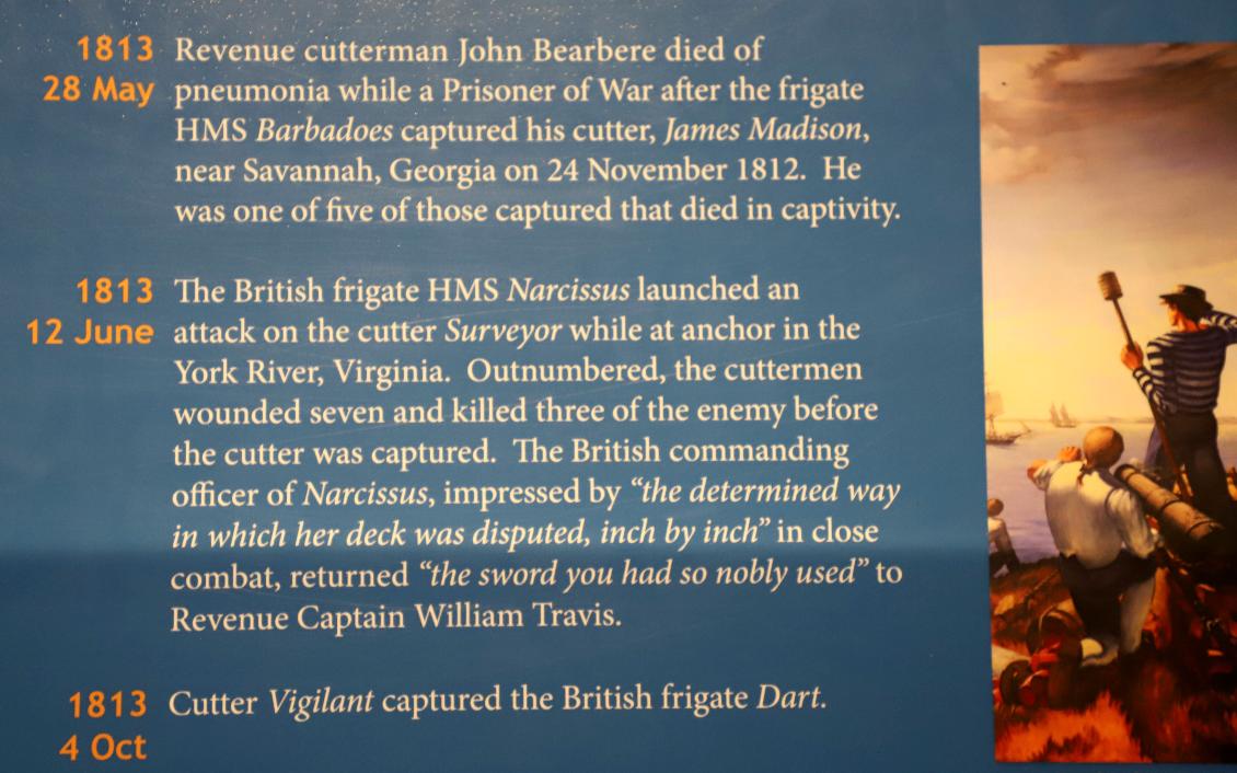 US Coast Guard Academy Museum - 1813
