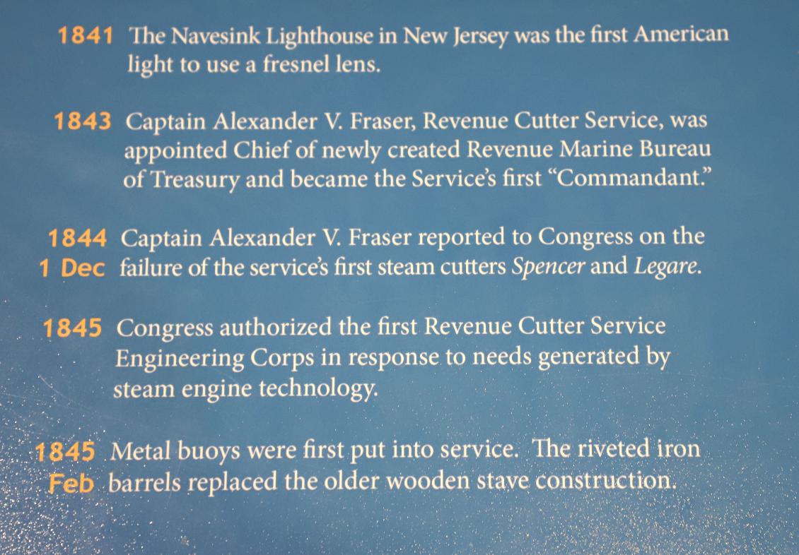 US Coast Guard Academy Museum - 1841