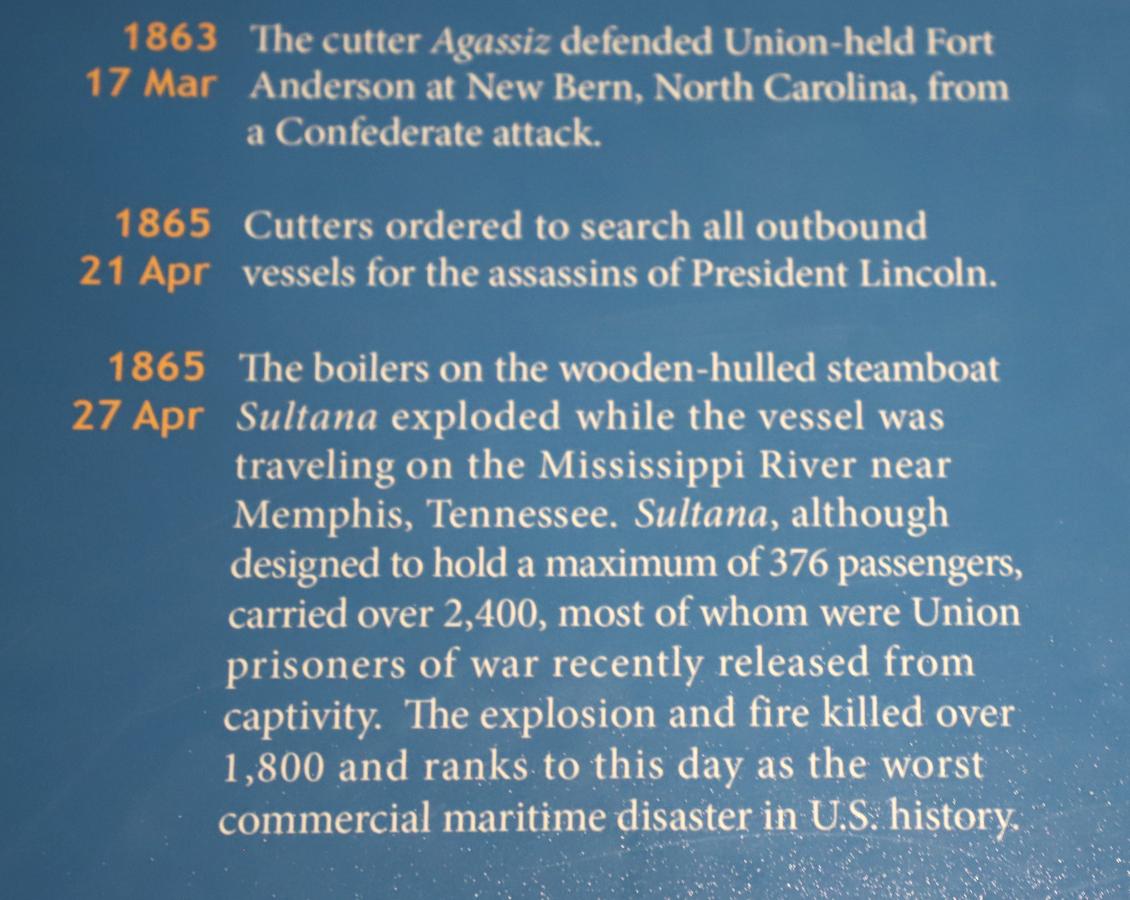 US Coast Guard Academy Museum - 1865