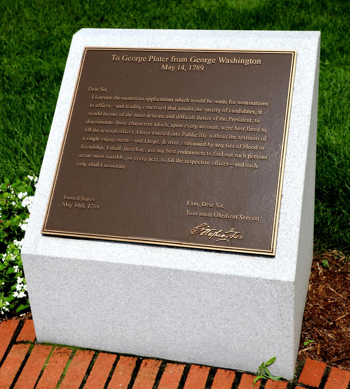 U.S. Coast Guard Academy - George Washington Monument