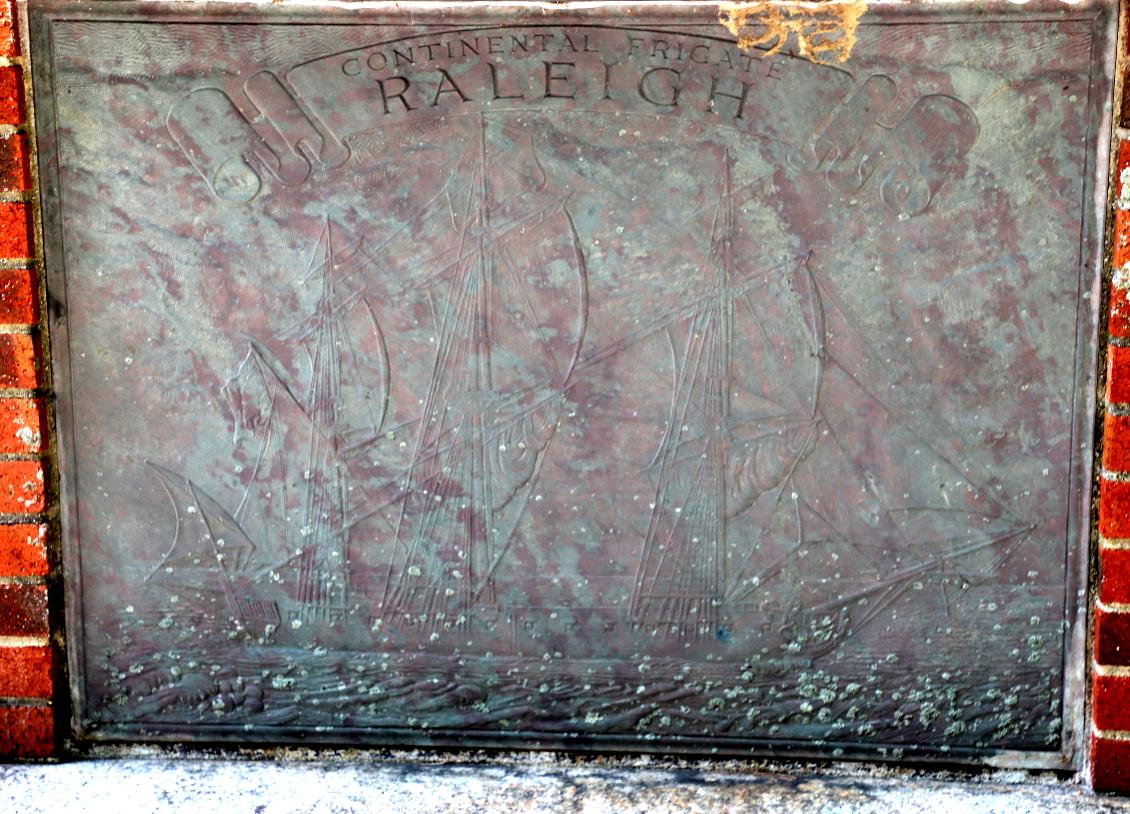 Continental Frigate Raleigh - Hopley Yeaton Grave - US Coast Guard Academy