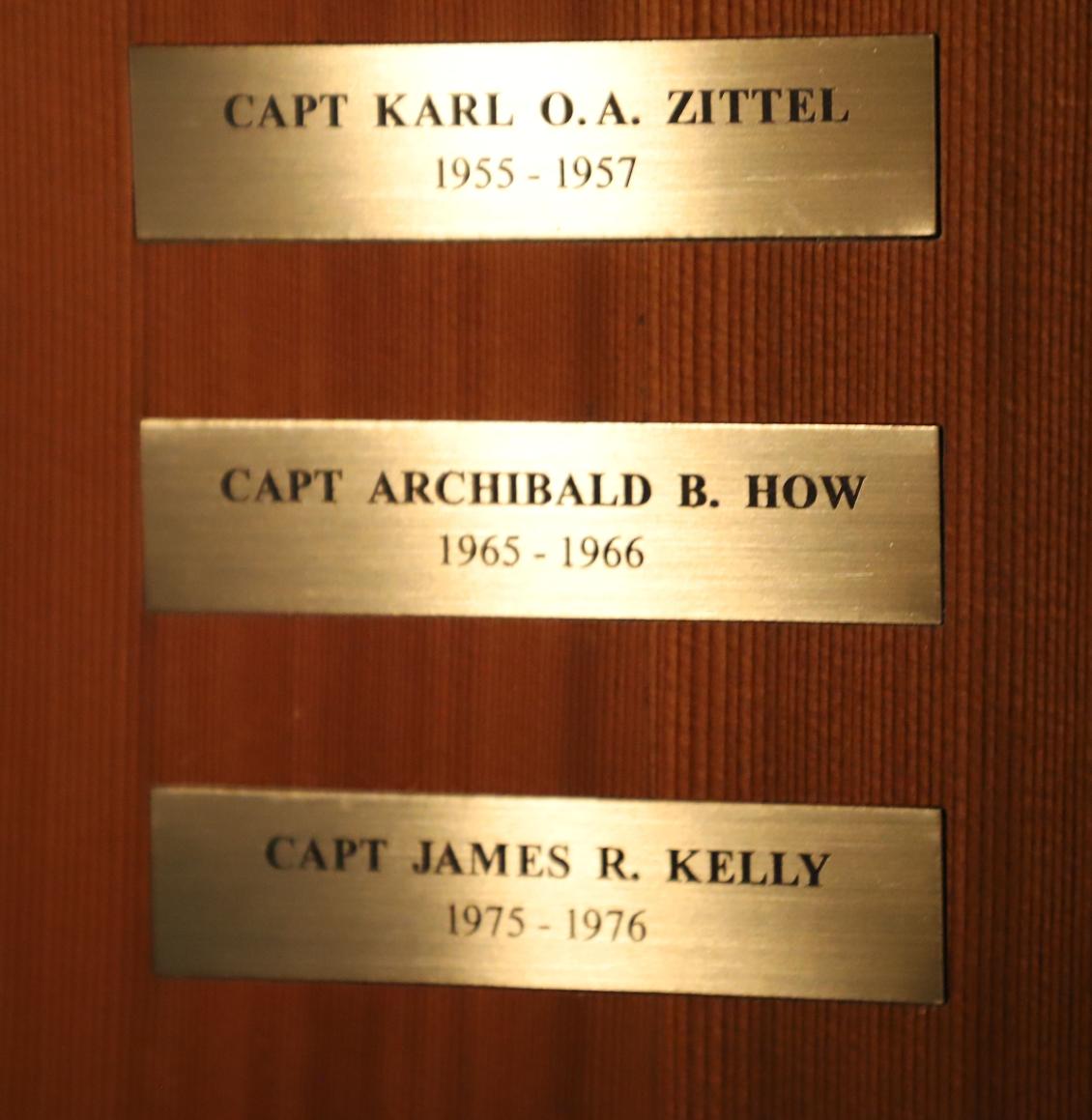 U.S. Coast Guard Barque Eagle Captains - Zittel How & Kelly