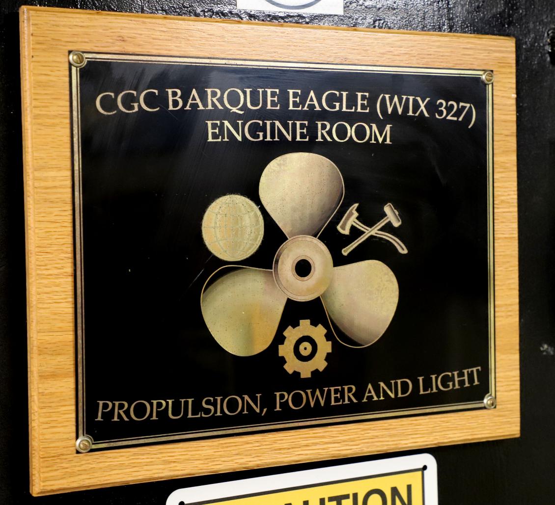 Coast Guard Eagle - Engine Room
