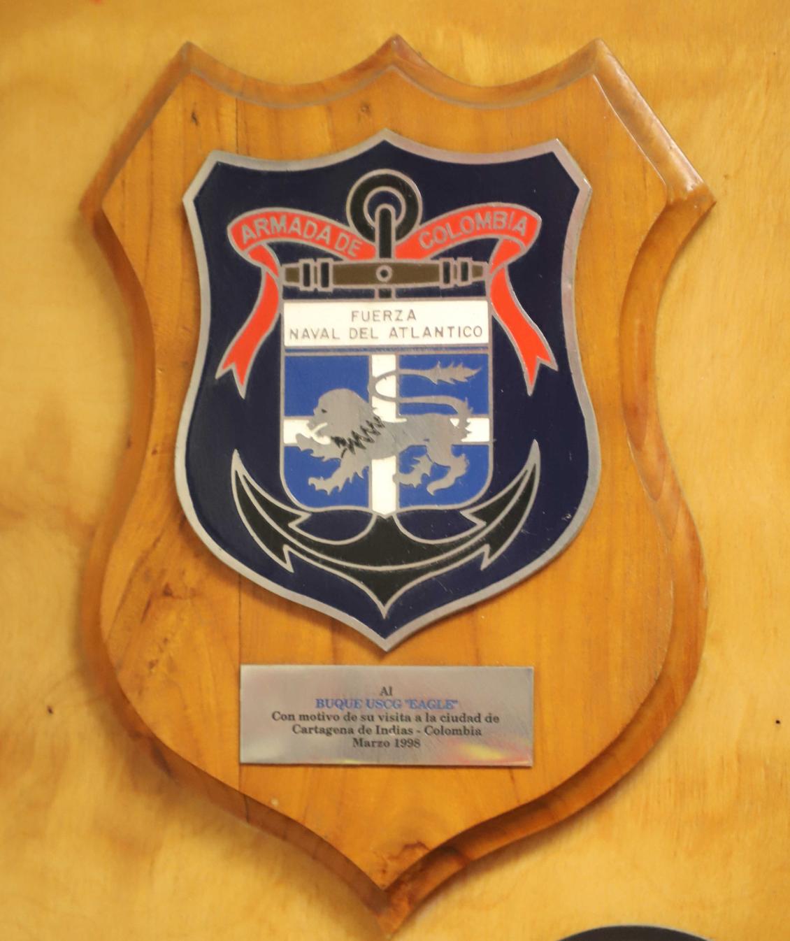 Coast Guard Cutter Eagle - Fuerza Naval del Atlantico - Columbia