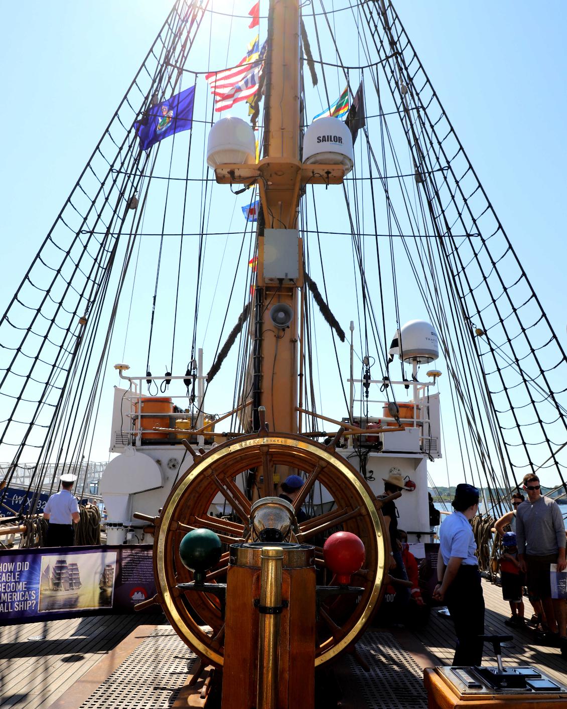 U.S. Coast Guard Eagle Helm