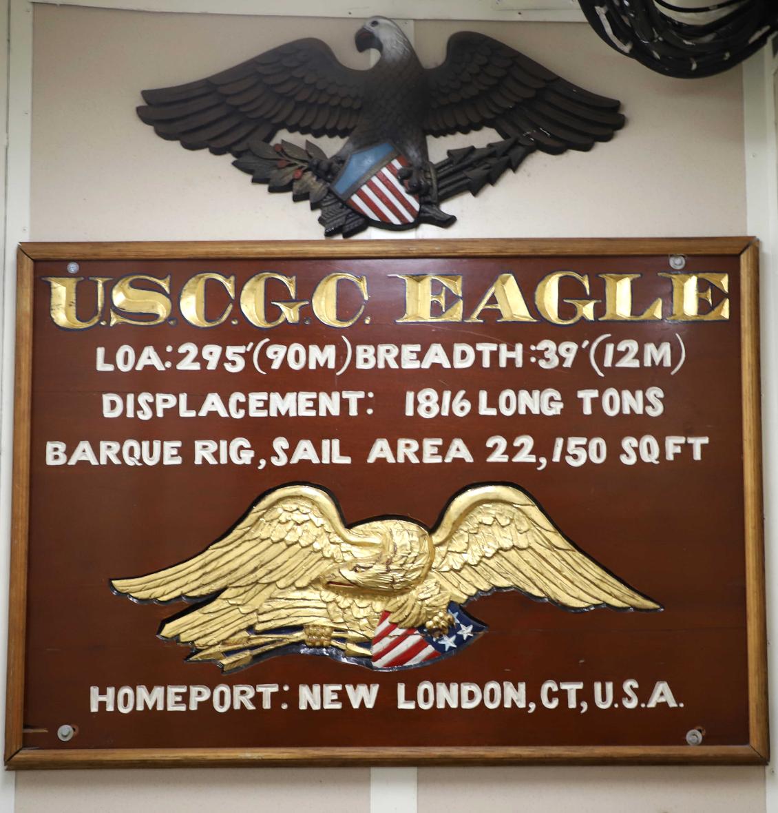 Coast Guard Cutter Eagle - Stats