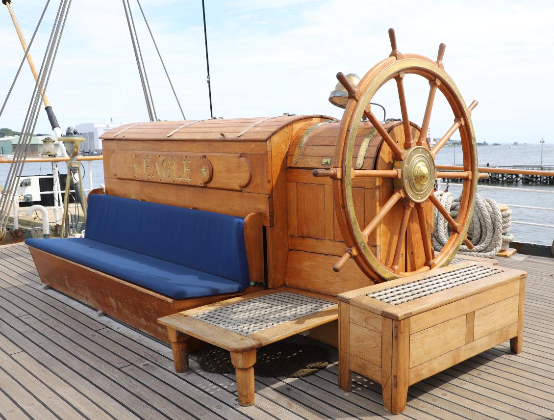 U.S. Coast Guard Barque Eagle Emergency Helm