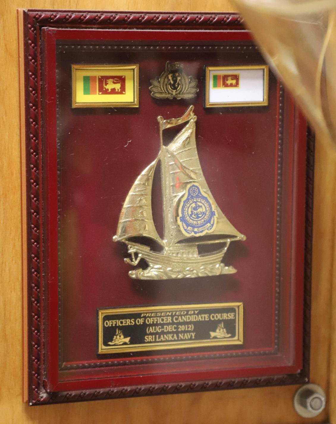 Coast Guard Cutter Eagle - Sri Lanka Officers Training 2012