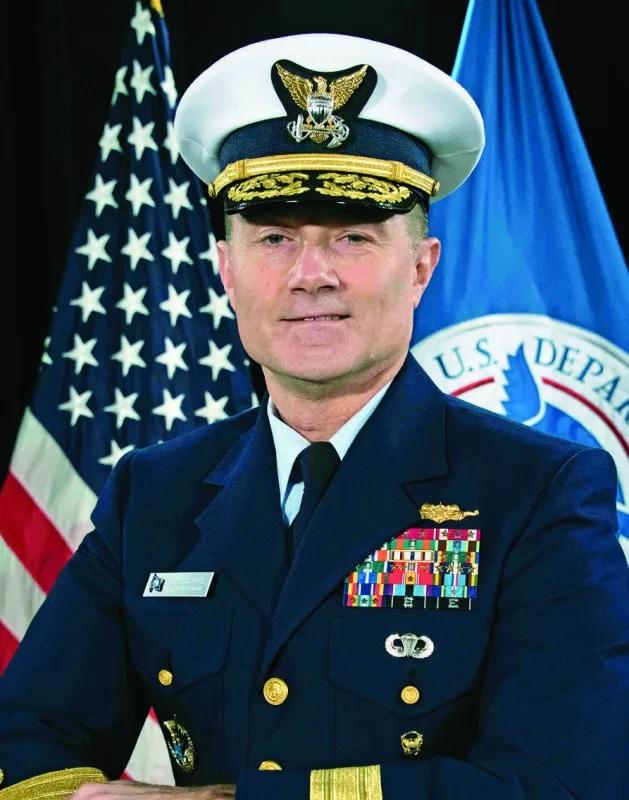 Coast Guard Eagle Captain Eric Jones