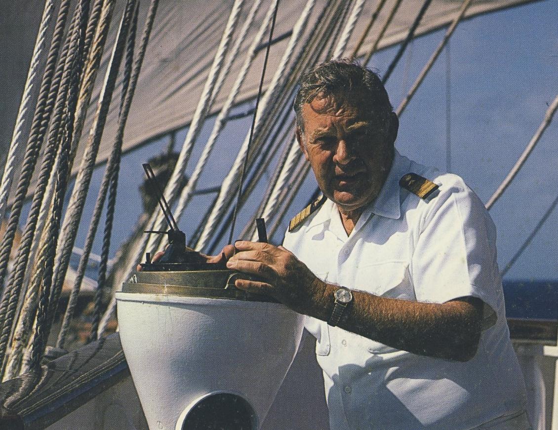 Captain Edward D Cassidy Coast Guard Eagle 1972 - 1973