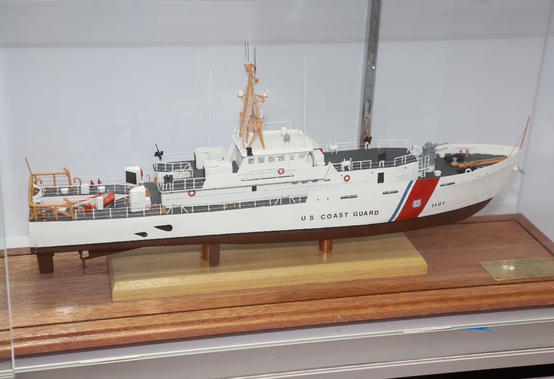 Coast Guard Patrol Boat Bernard C Wes - Coast Guard Heritage Museum - Barnstable Massachusetts