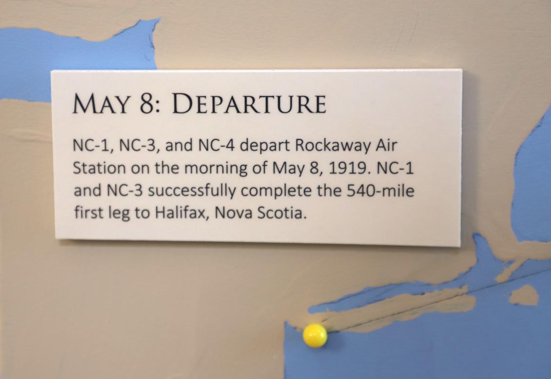 Curtiss NC-4 Cross-Atlantic Flight 1919 - Coast Guard Heritage Museum Barnstable Mass