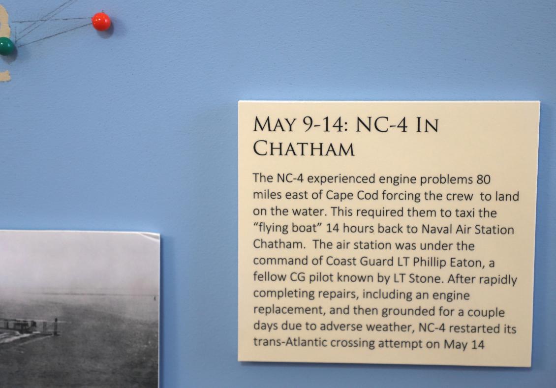 Curtiss NC-4 Cross-Atlantic Flight 1919 - Coast Guard Heritage Museum Barnstable Mass