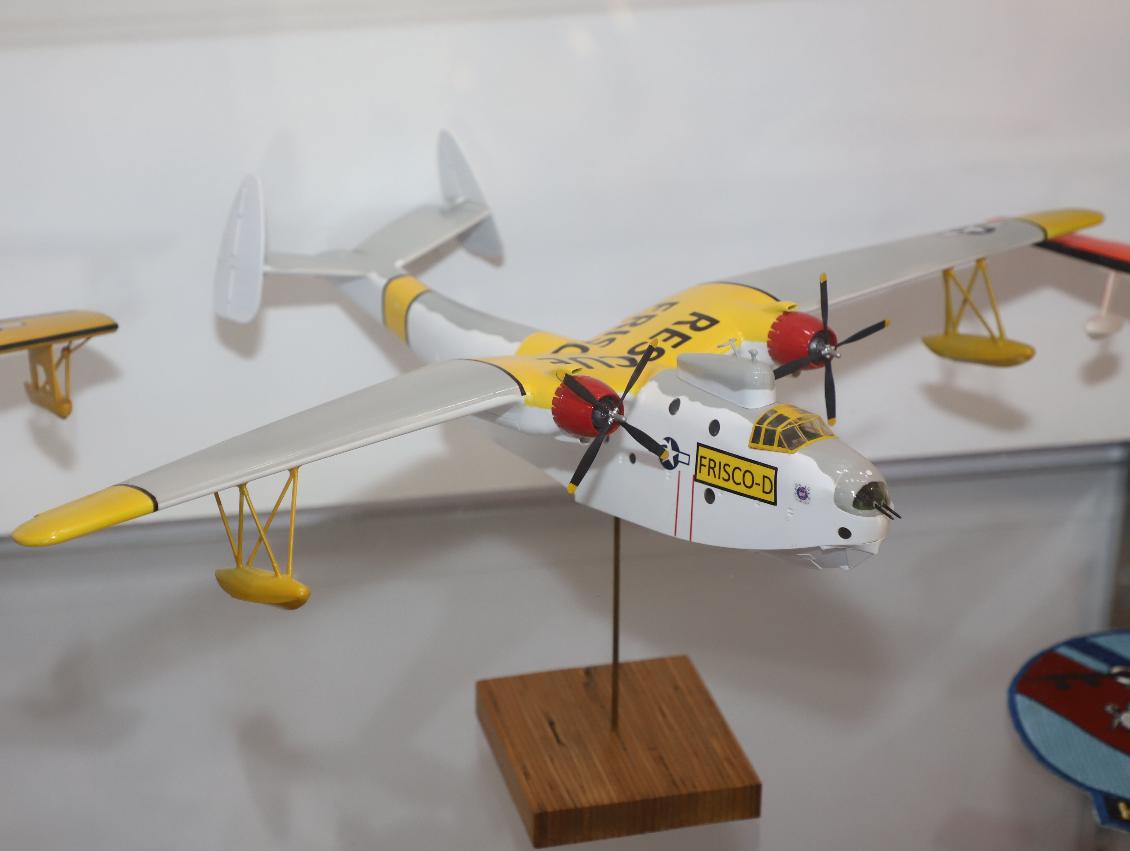 Frisco D Rescue Plane - Coast Guard Heritage Museum - Barnstable Massachusetts