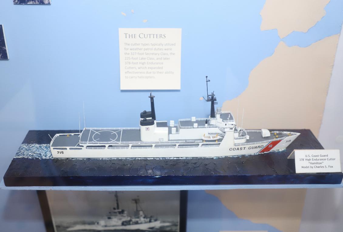 Coast Guard High Endurance Cutter Hamilton - WHEC-715  Coast Guard Heritage Museum Barnstable Massachusetts