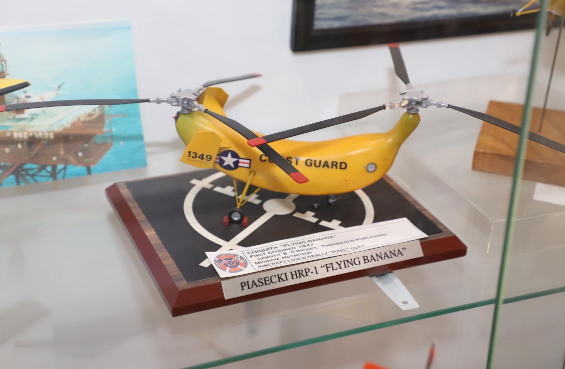 Piasecki HRP-1 Flying Banana - Coast Guard Heritage Museum - Barnstable Massachusetts