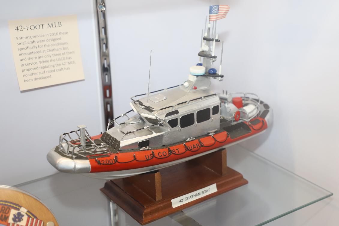 42 Foot MLB Chaham Boat - Coast Guard Heritage Museum - Barnstable Mass