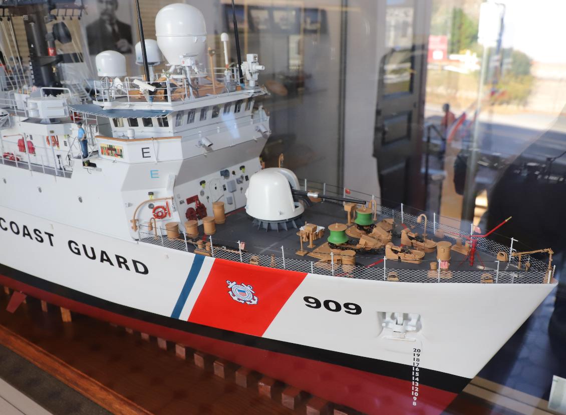 USCG Cutter Campbell WMEC-909 - Coast Guard Heritage Museum - Barnstable Mass