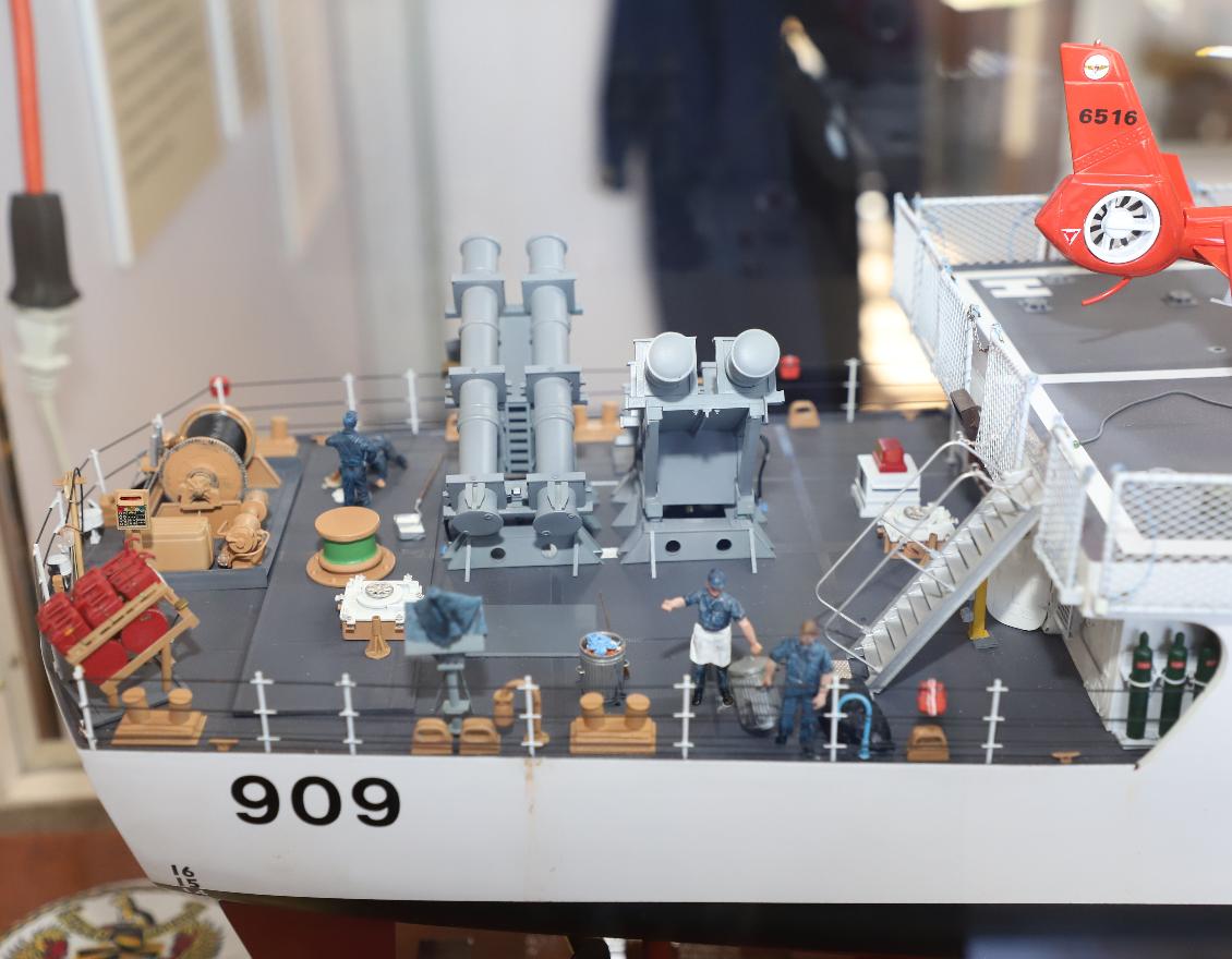 USCG Cutter Campbell WMEC-909 - Coast Guard Heritage Museum - Barnstable Mass