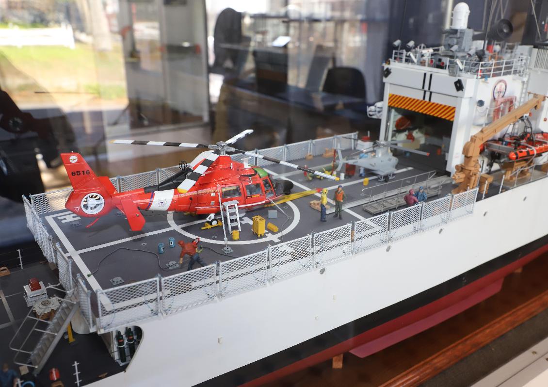 USCG Cutter Campbell WMEC-909 - Coast Guard Heritage Museum - Barnstable Mass