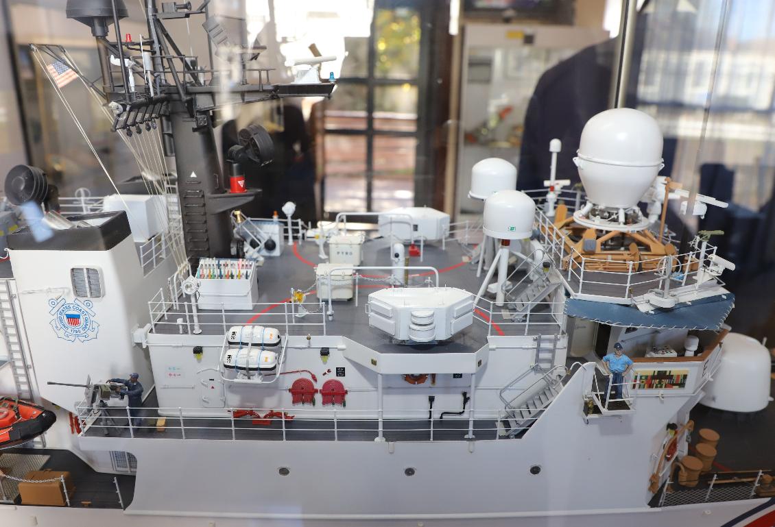 USCG Cutter Campbell WMEC-909 - Coast Guard Heritage Museum - Barnstable Mass