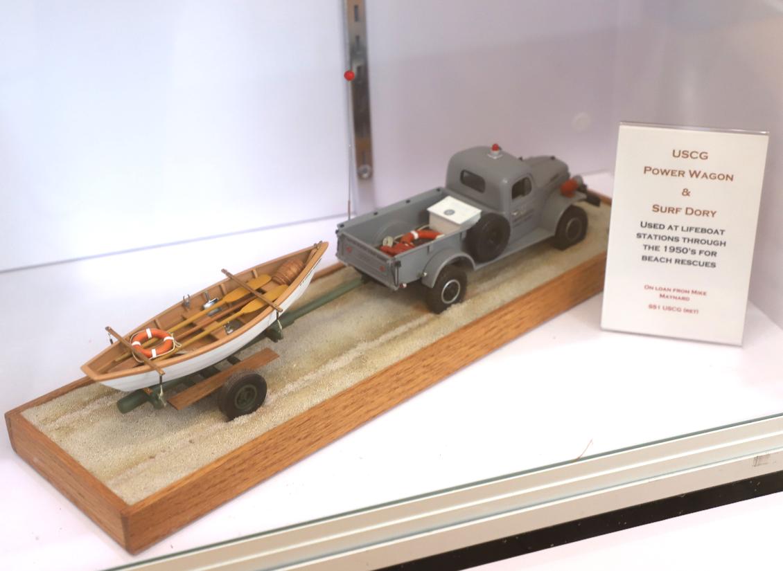 USCG Power Wagon & Surf Dory - Coast Guard Heritage Museum - Barnstable Massachusetts