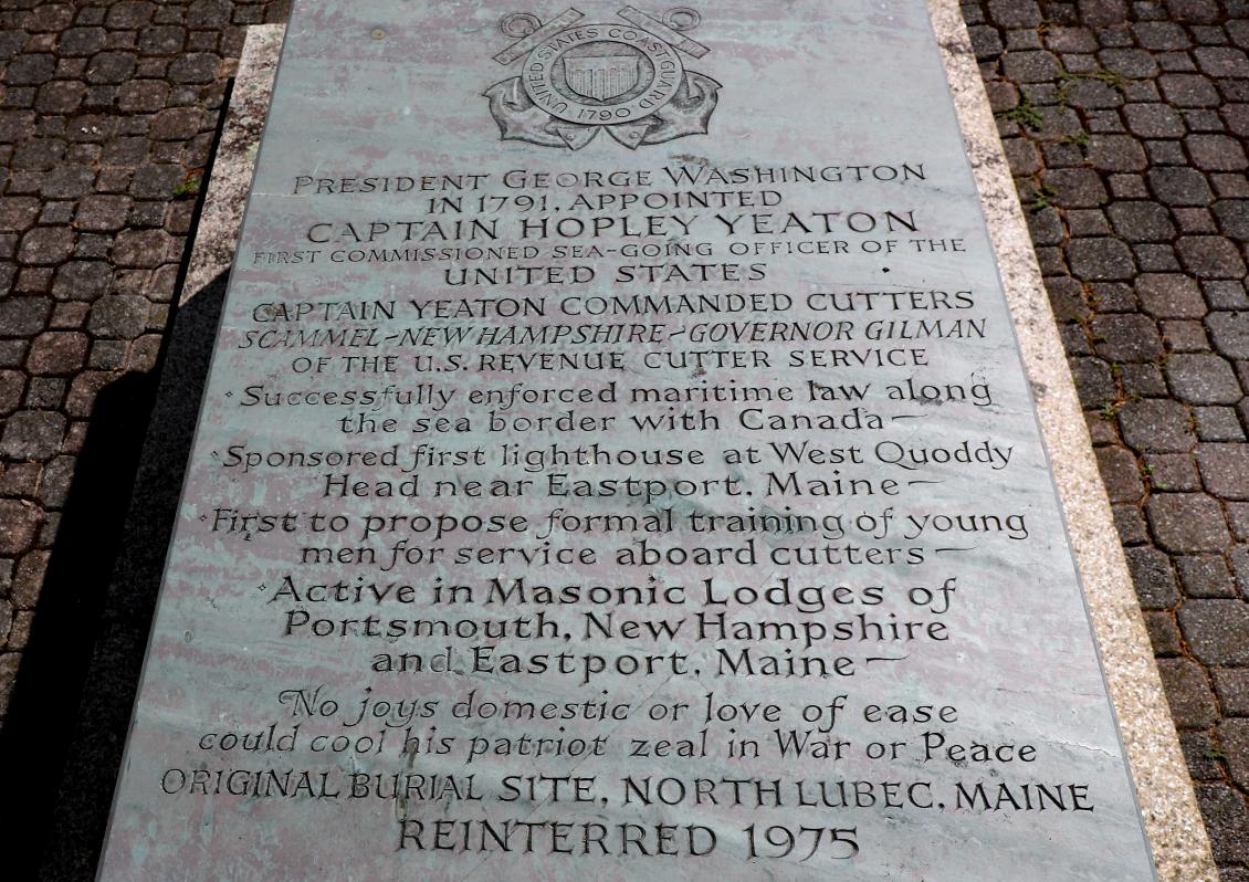 U.S. Coast Guard Academy - Hopley Yeaton Grave