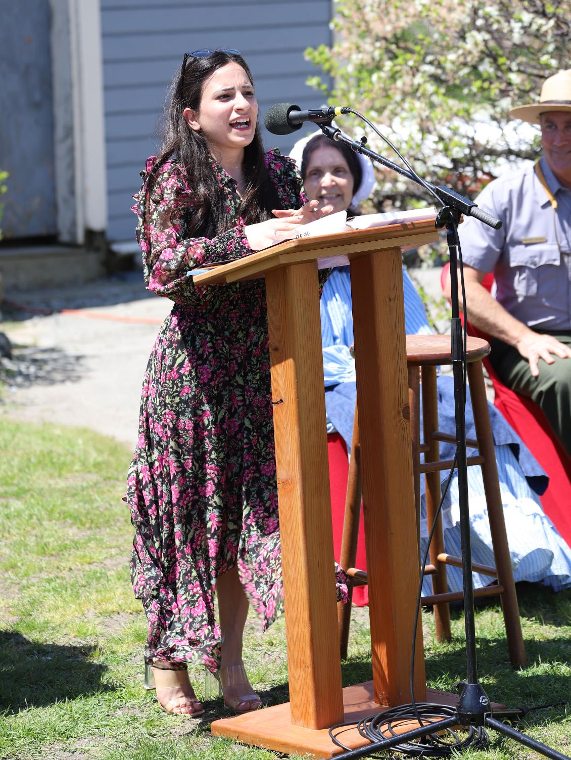 Retirement of Boston Light Keeper Dr. Sally Snowman at Hull Lifesaving Museum May 22 2024 Alankrieta Narang Boston Harbor Now COO