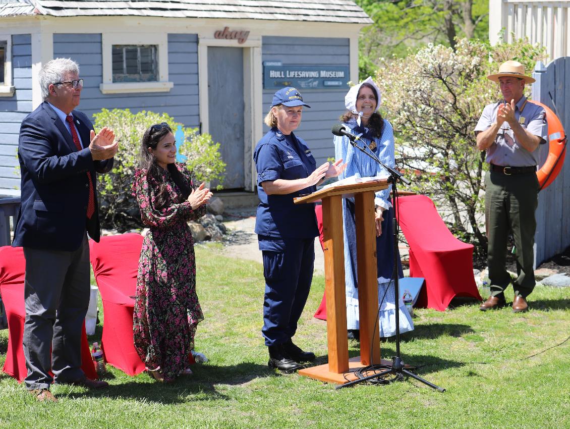 Retirement of Boston Light Keeper Dr. Sally Snowman at Hull Lifesaving Museum May 22 2024 Closing Remarks