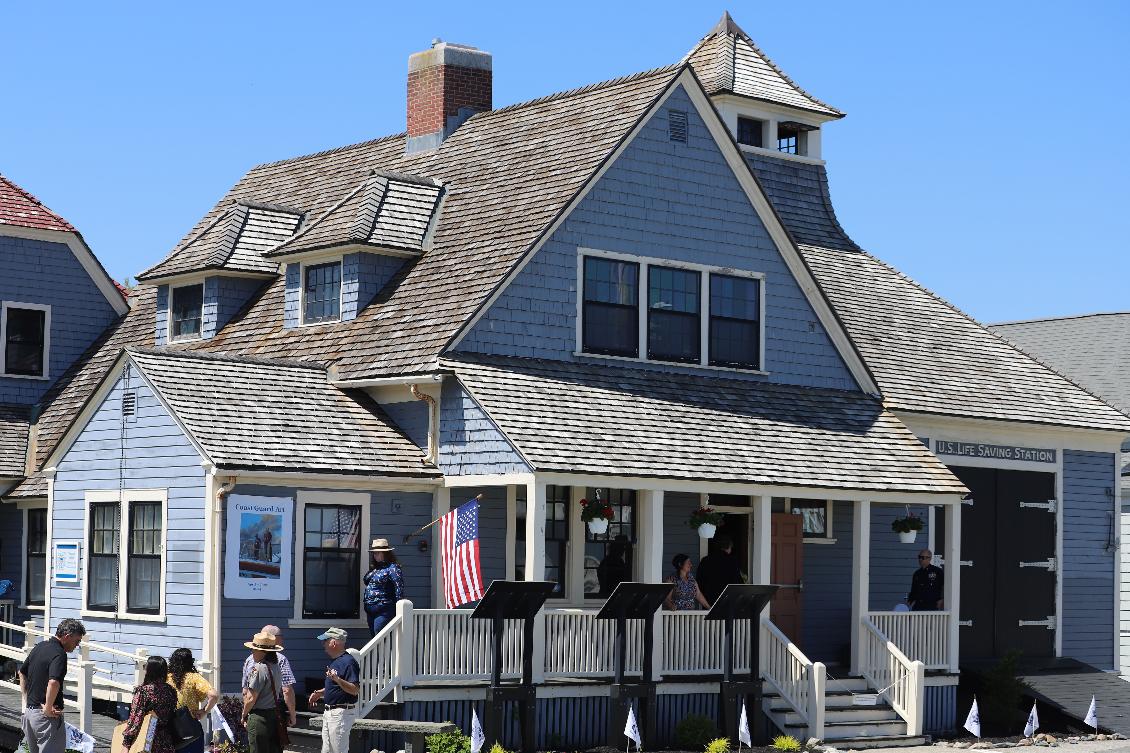 Retirement of Boston Light Keeper Dr. Sally Snowman at Hull Lifesaving Museum May 22 2024