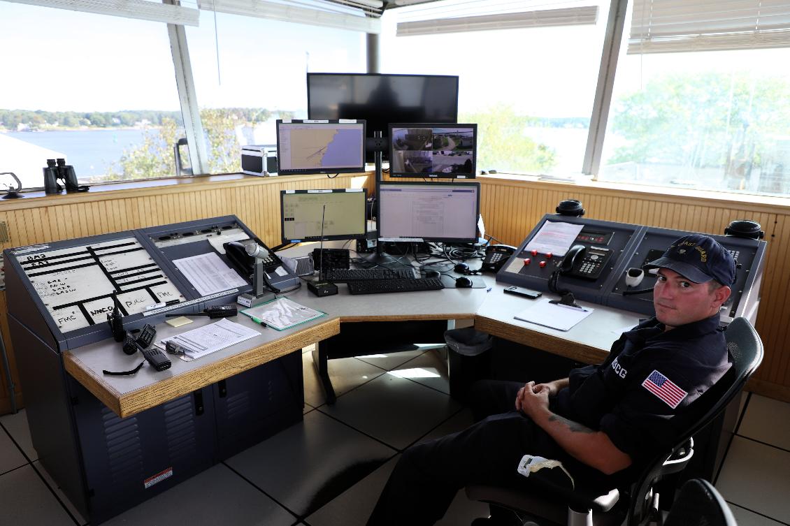 Portsmouth Harbor Coast Guard Station, New Castle New Hampshire - Command Station