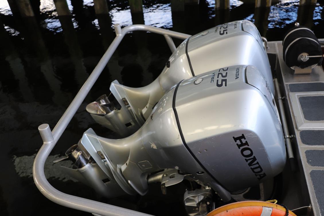 Portsmouth Harbor Coast Guard Station, New Castle New Hampshire - Rescue Boat Engines
