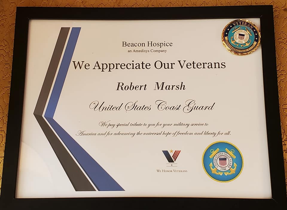Robert Marsh Coast Guard Recognition Award
