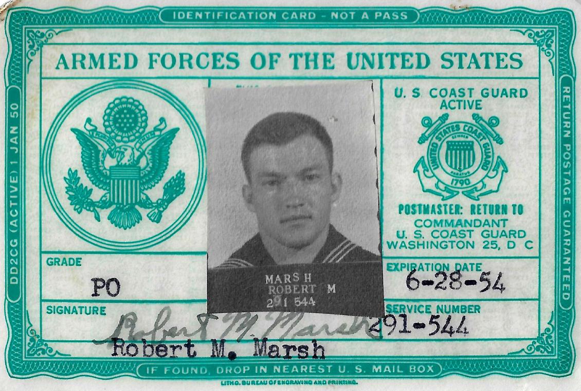 Robert Marsh Coast Guard Photo ID