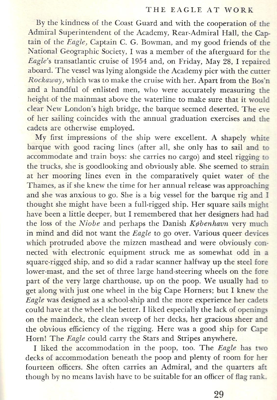 Sailing U.S. Coast Guard Eagle 1955 - Page 29