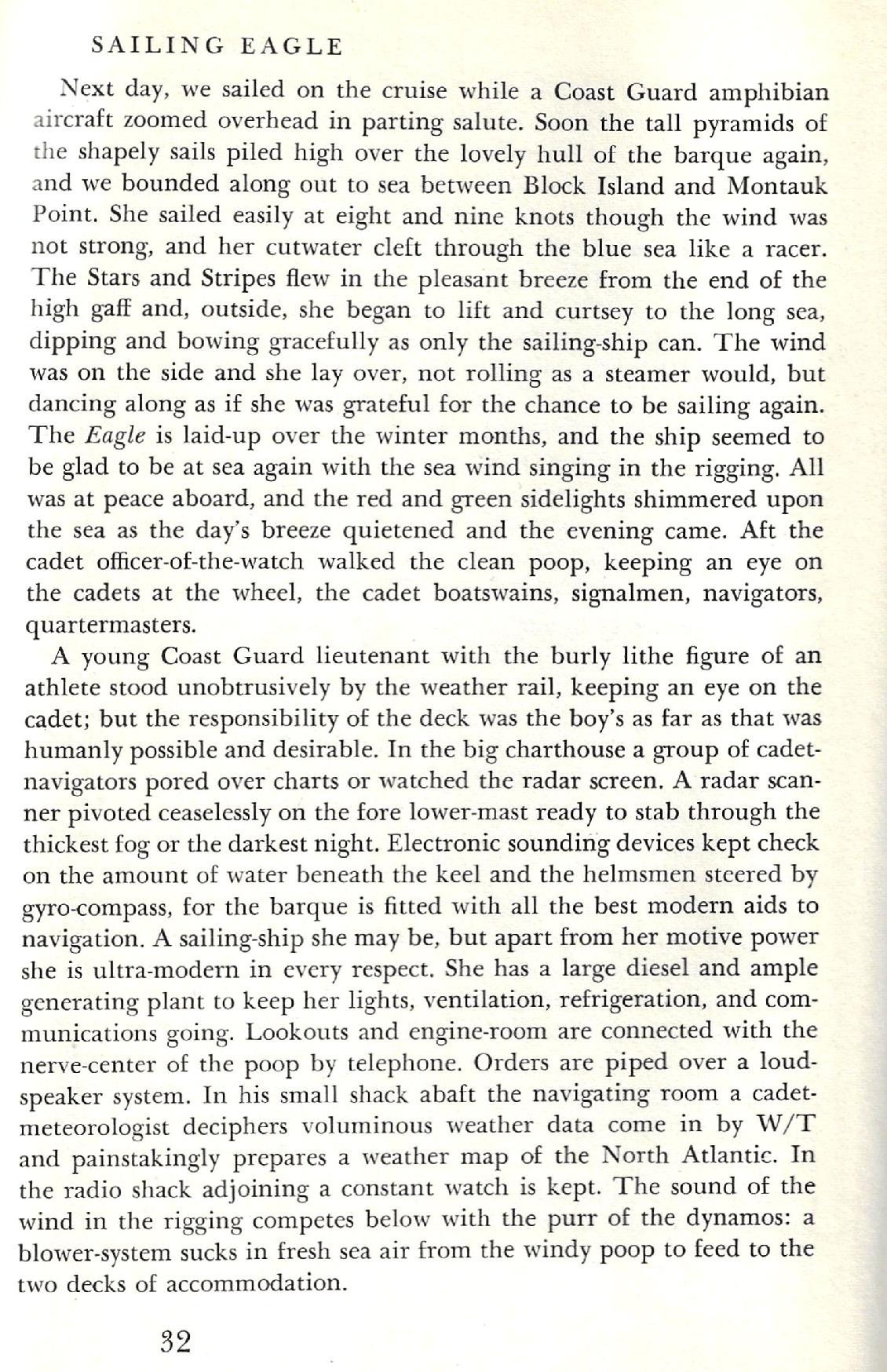 Sailing U.S. Coast Guard Eagle 1955 - Page 32