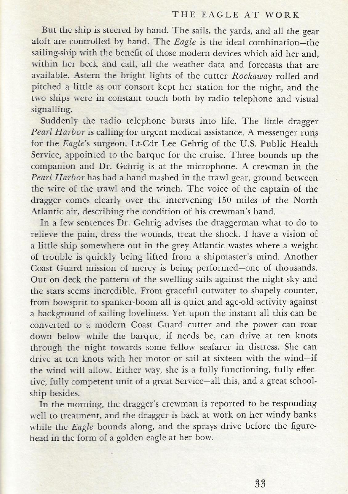 Sailing U.S. Coast Guard Eagle 1955 - Page 33