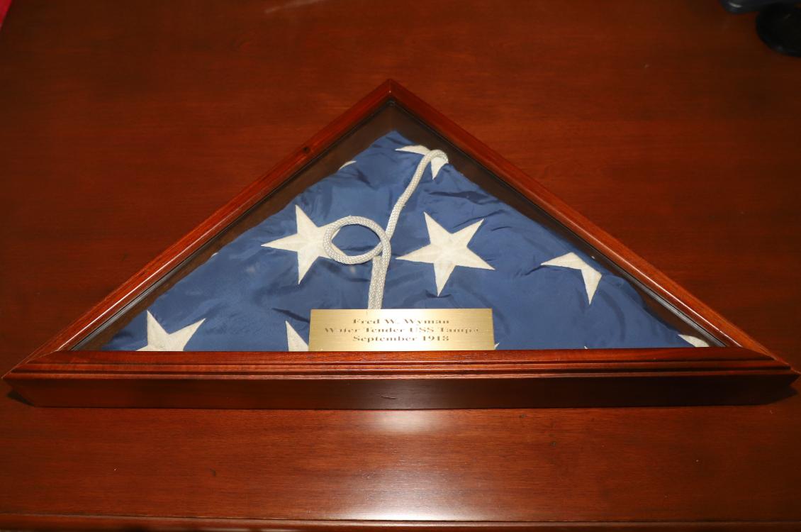 Fred Wesley Wyman - Lost on the Coast Guard Cutter Tampa September 26 1918
